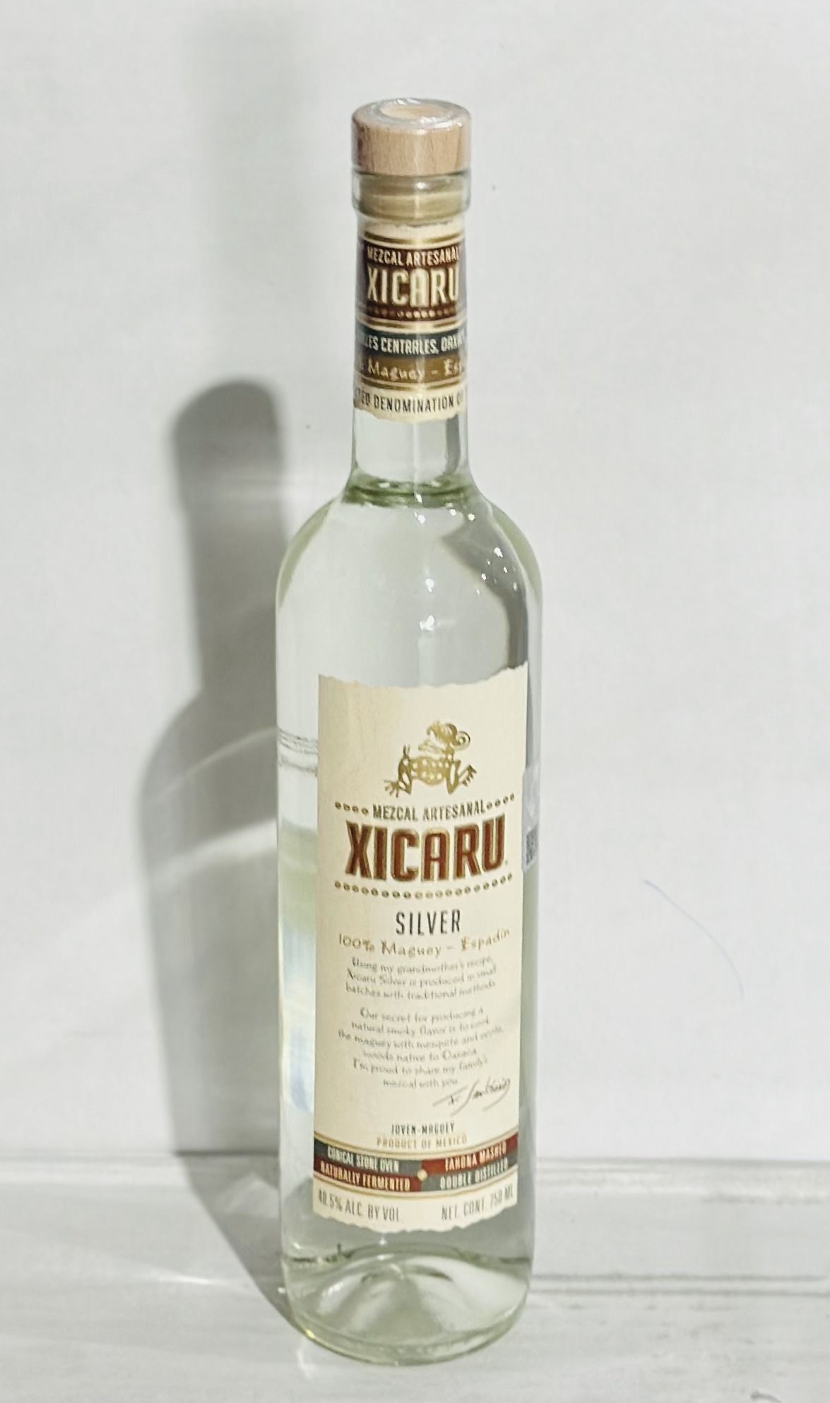 XICARU SILVER MEZCAL 750