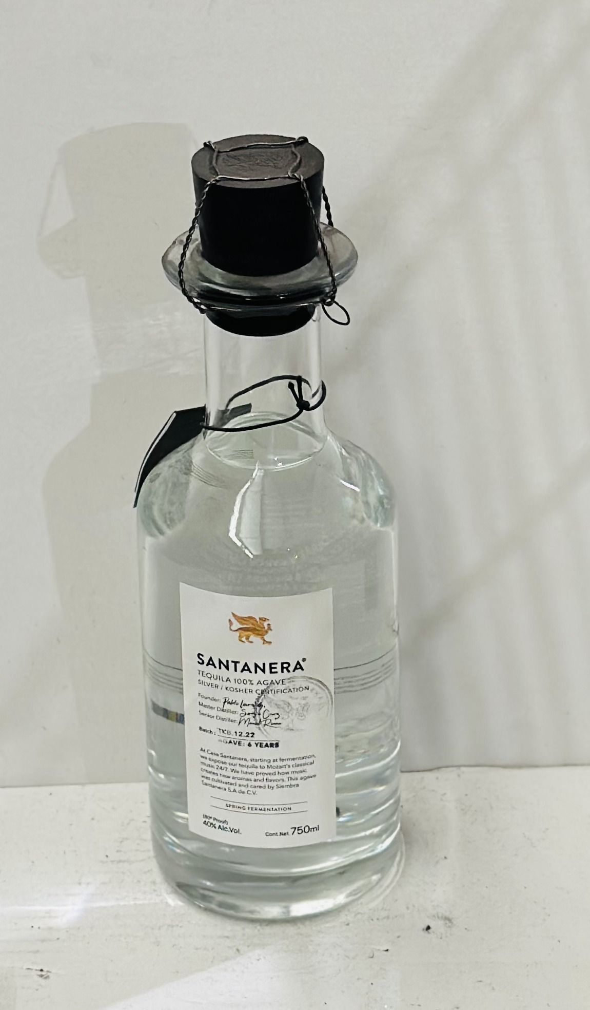 SANTANERA KOSHER BLNCO750