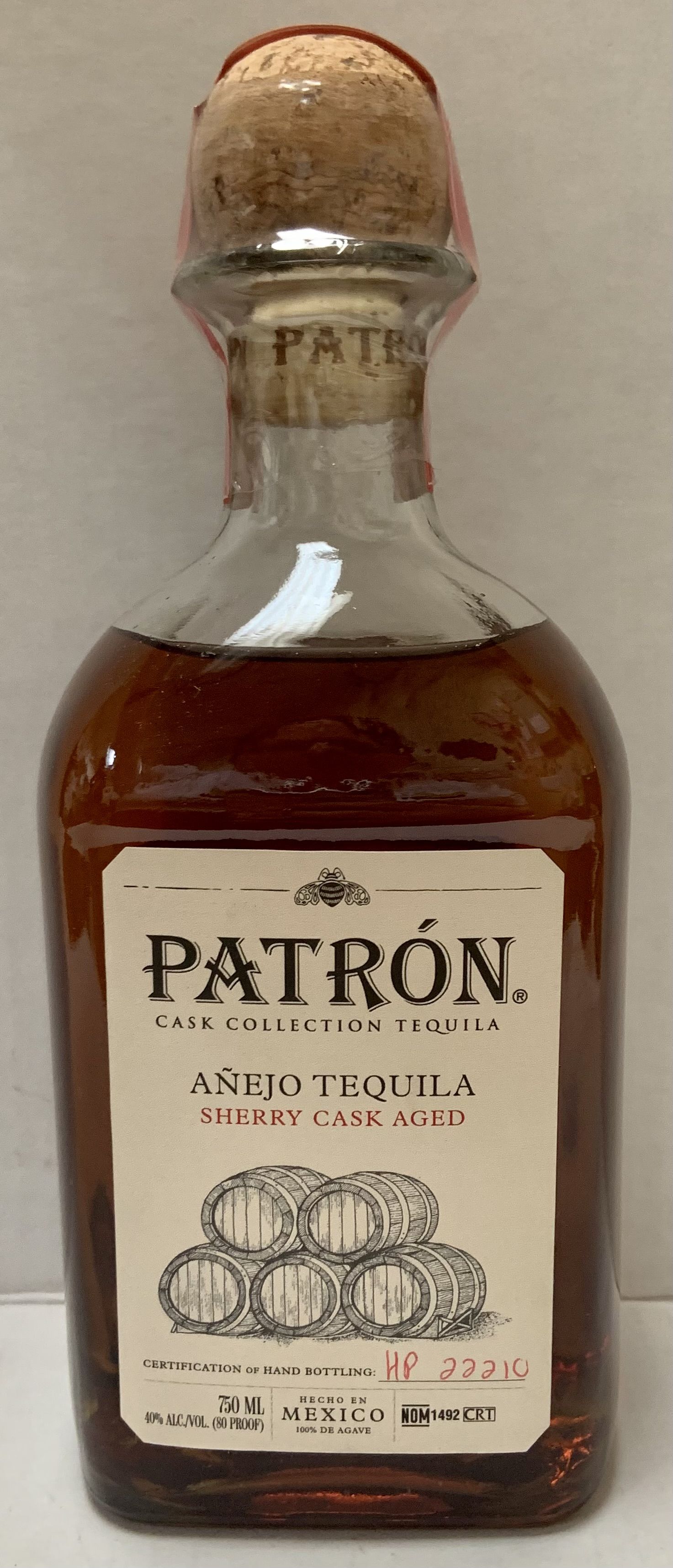 PATRON SHERRY ANEJO 750