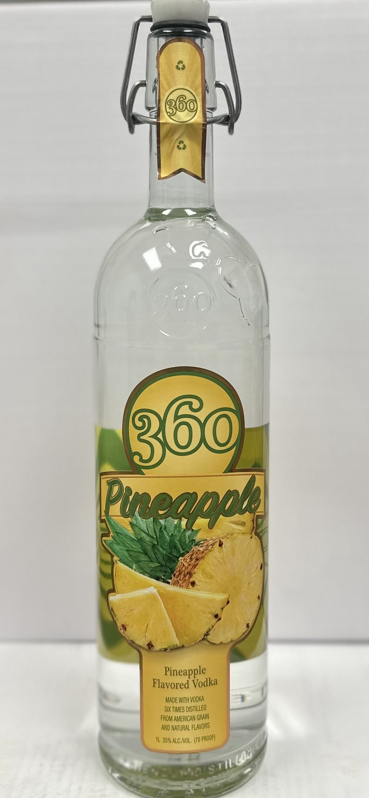 360 PINEAPPLE VODKA LTR