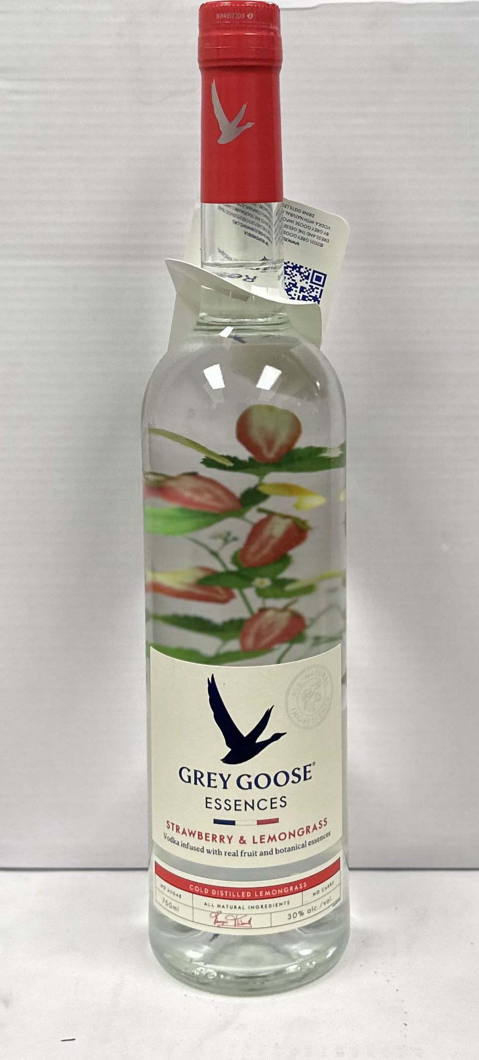 GREY GOOSE ESNC STRWBRY 750