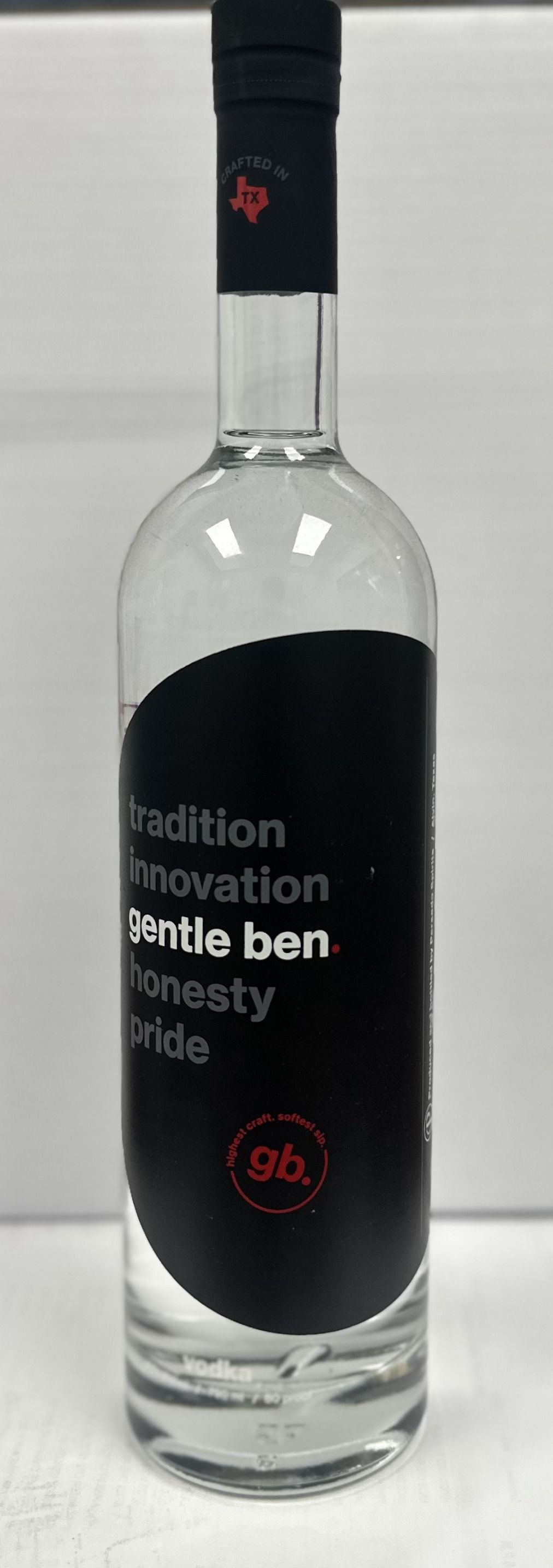 GENTLE BEN VODKA 750