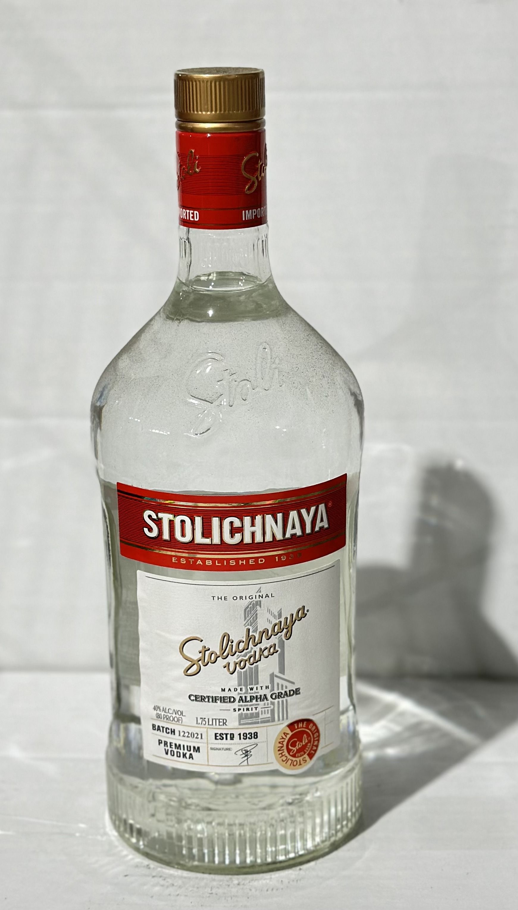 STOLI VODKA 80 1.75