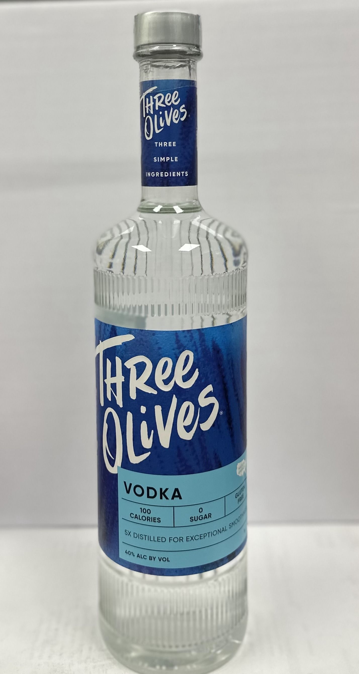 THREE OLIVES VODKA LTR