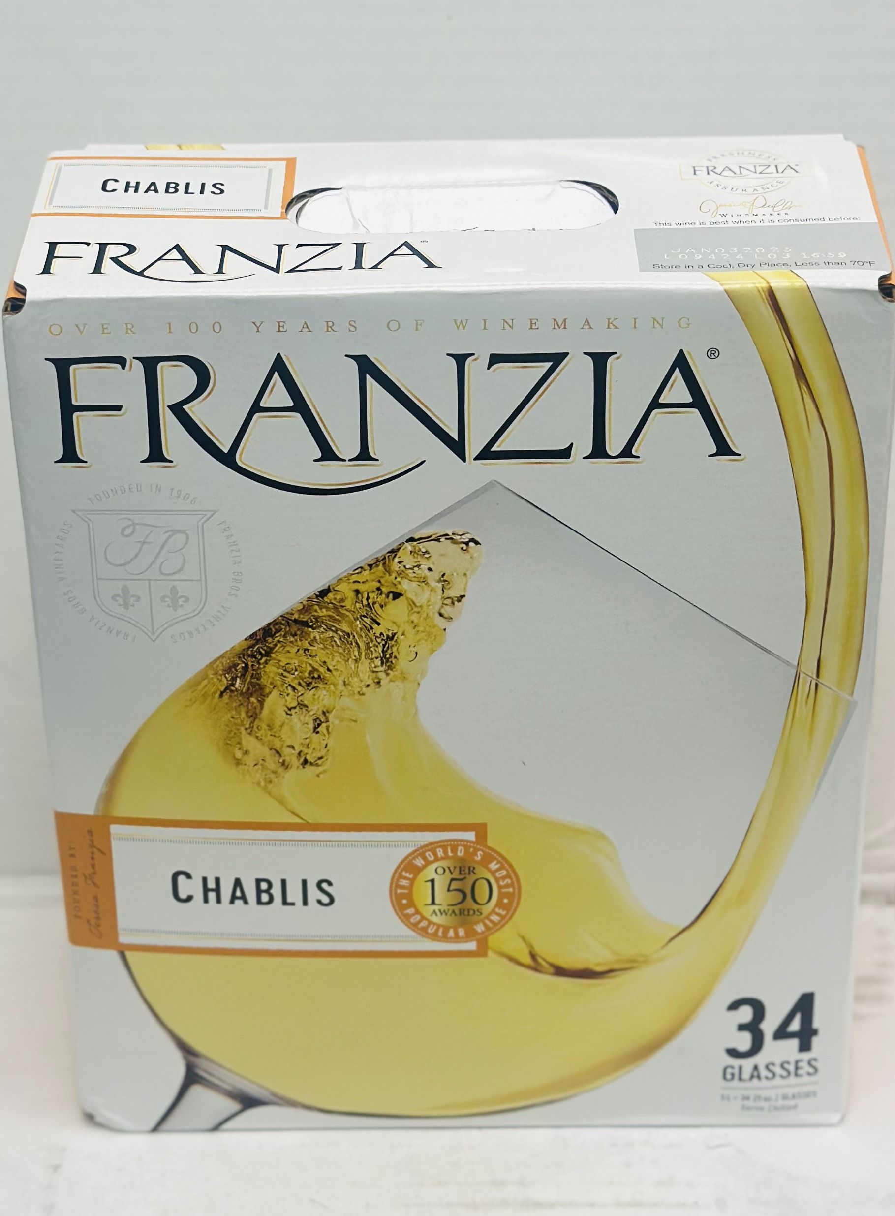 FRANZIA CHABLIS BOX 5L