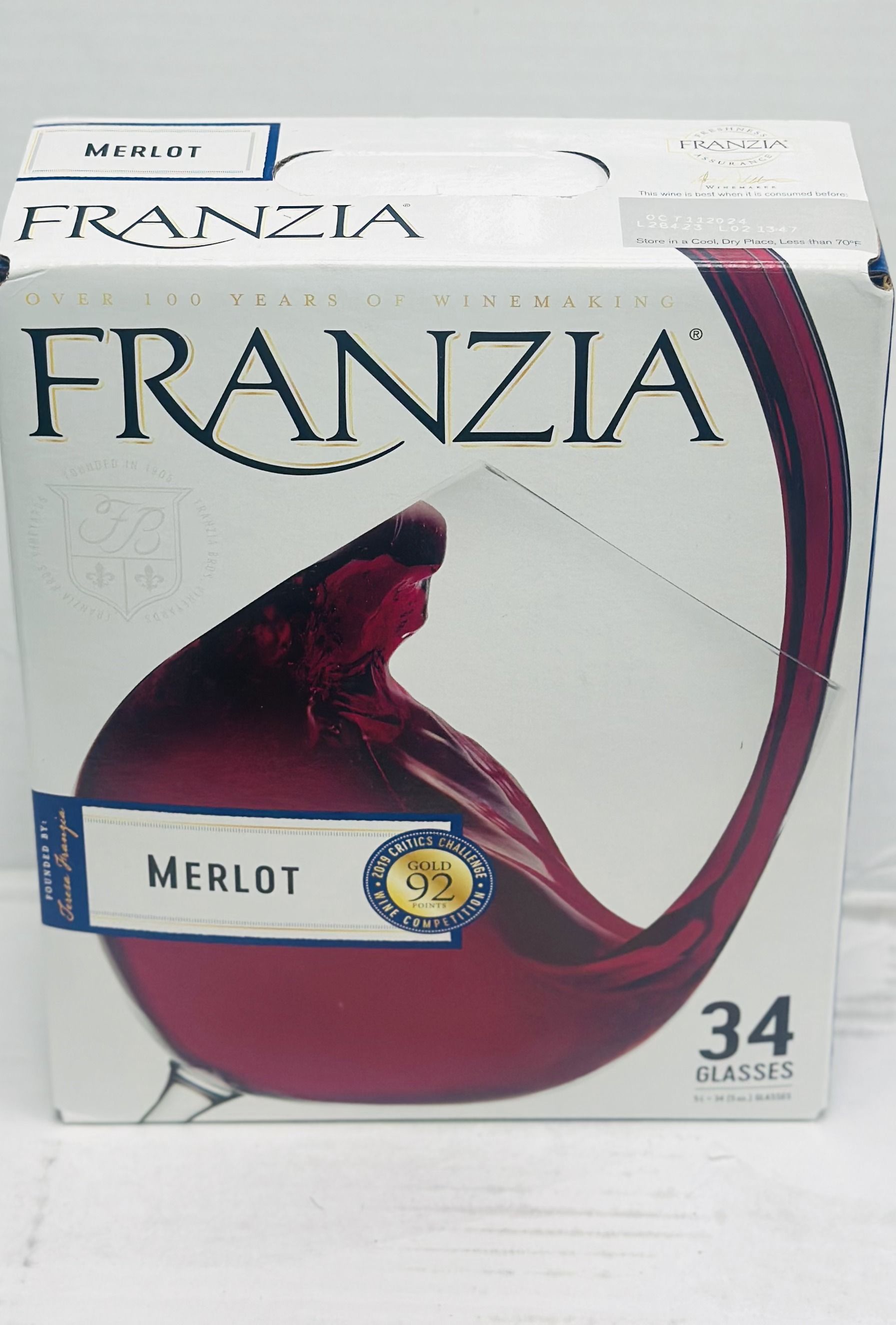 FRANZIA MERLOT BOX 5L