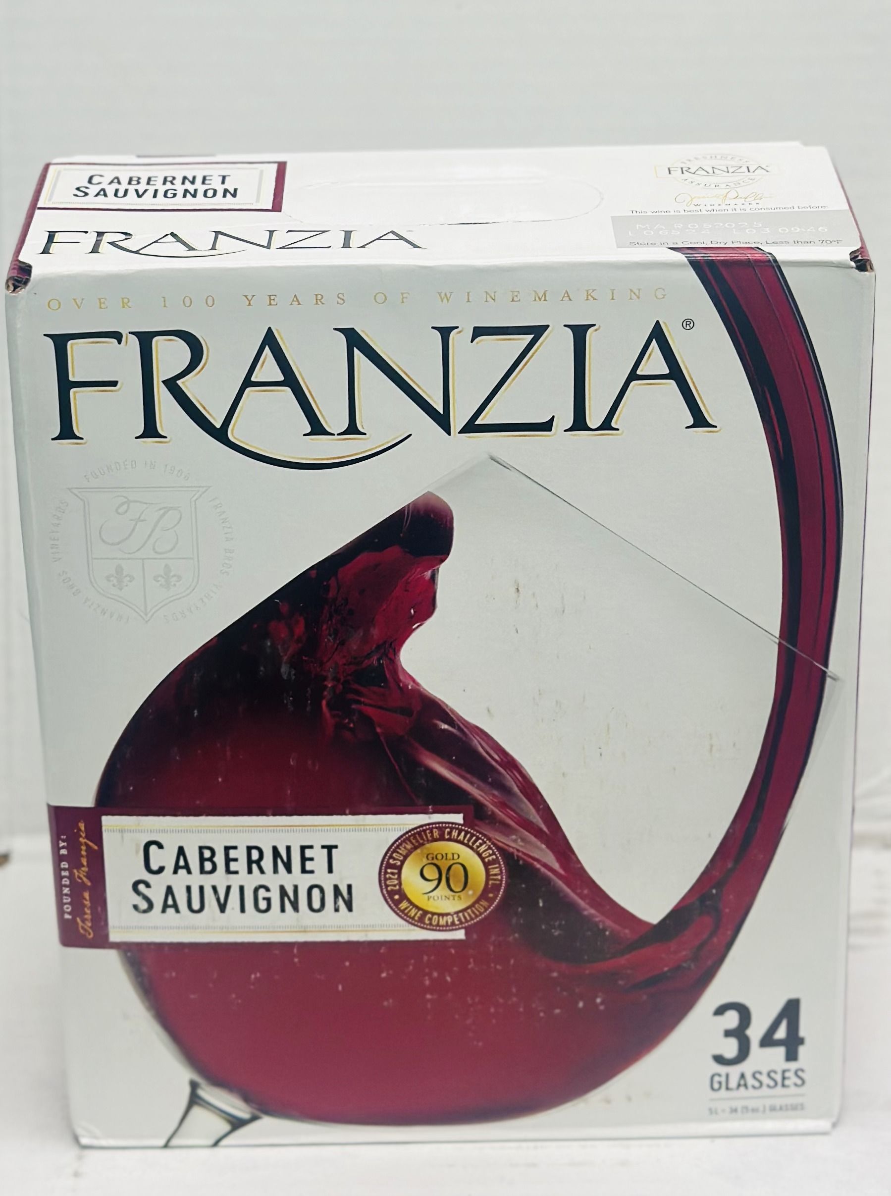 FRANZIA CAB SAUV BOX 5L