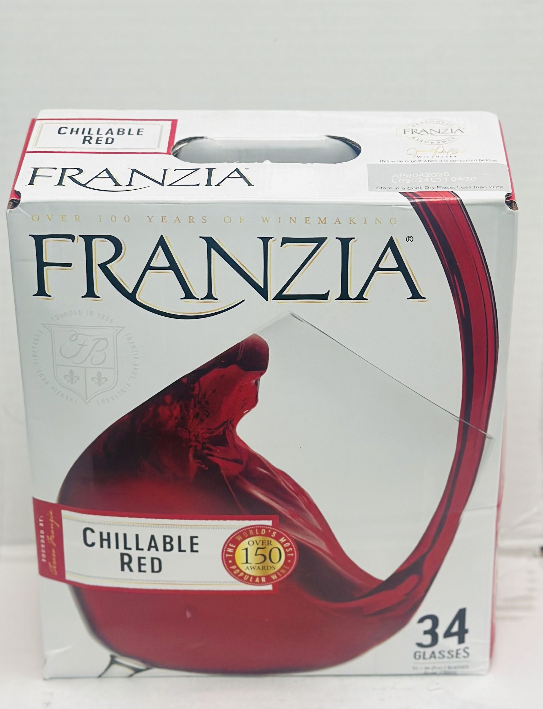 FRANZIA CHILLABLE RED BOX 5L